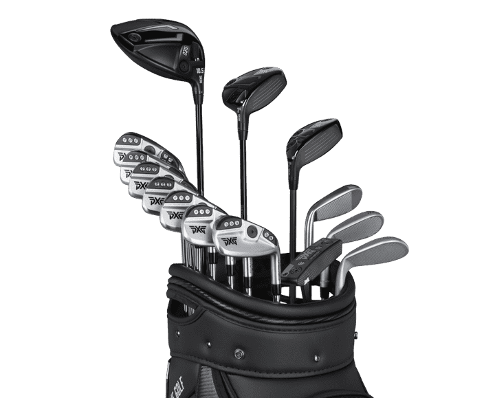 Bag of PXG 0311 GEN5 golf clubs
