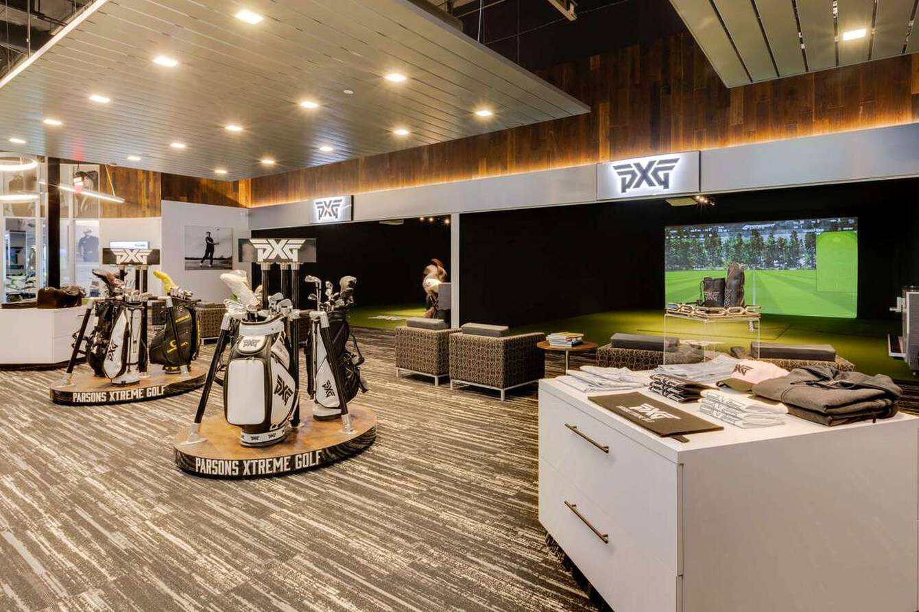 PXG Golf Store Interior