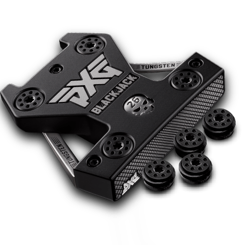 PXG Battle Ready Blackjack Putter with adjustable weighting technology