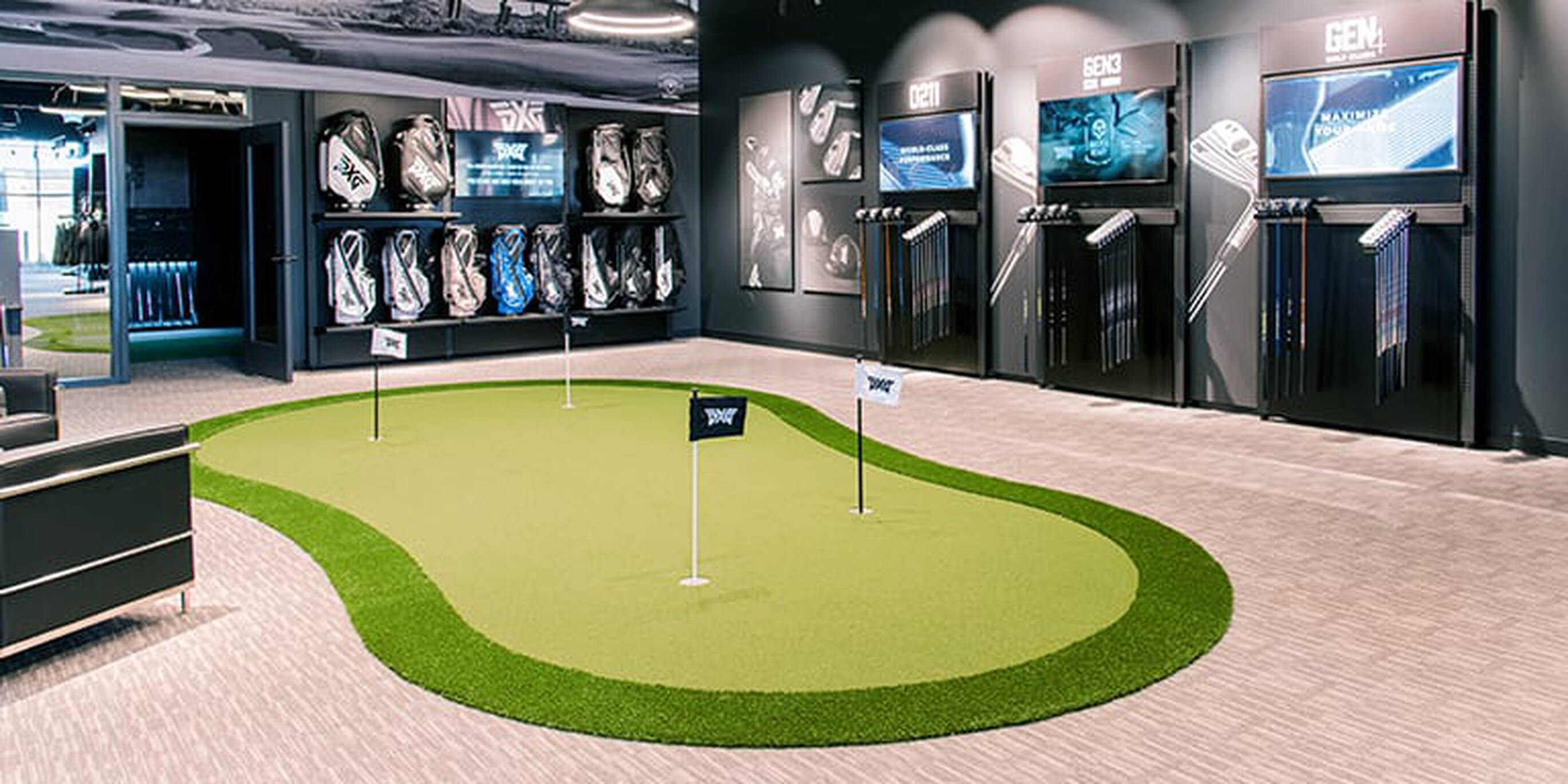 Chicago West PXG Store Putting Green
