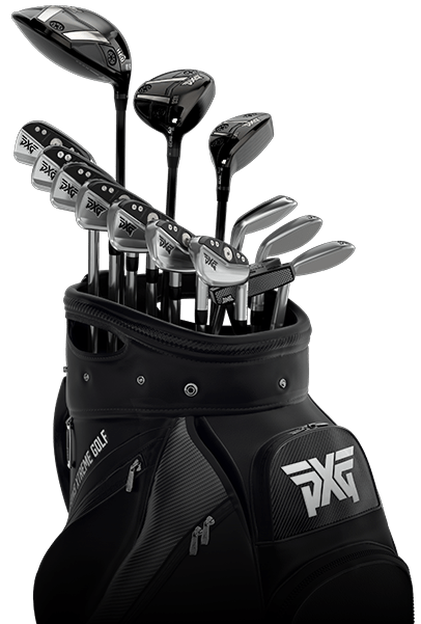 Full Bag of PXG Golf Clubs