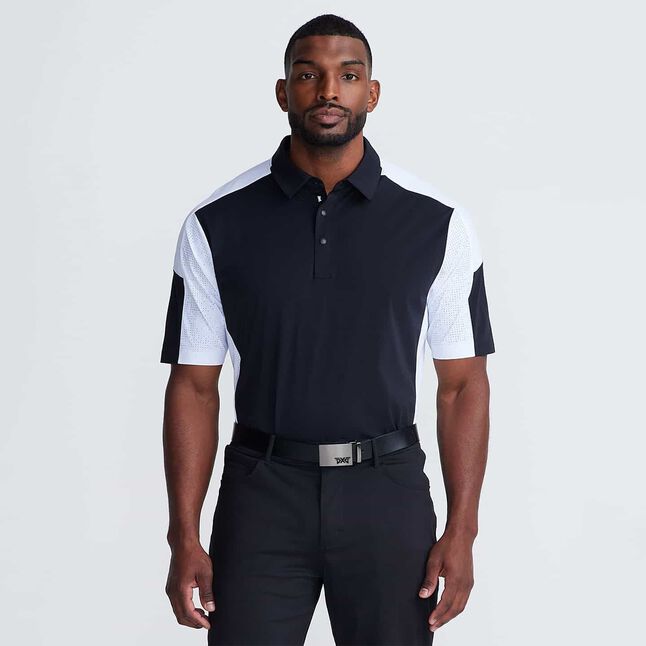 Men's Comfort Fit Side Logo Polo