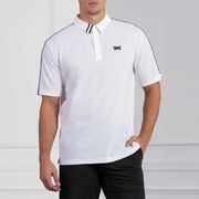 Comfort Fit Fineline Polo White