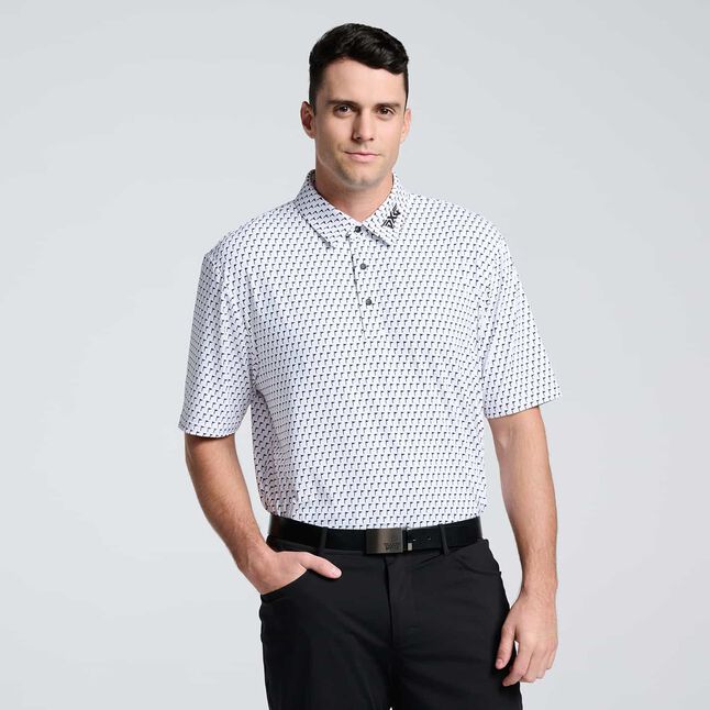 Comfort Fit Tour Pin Flag Polo