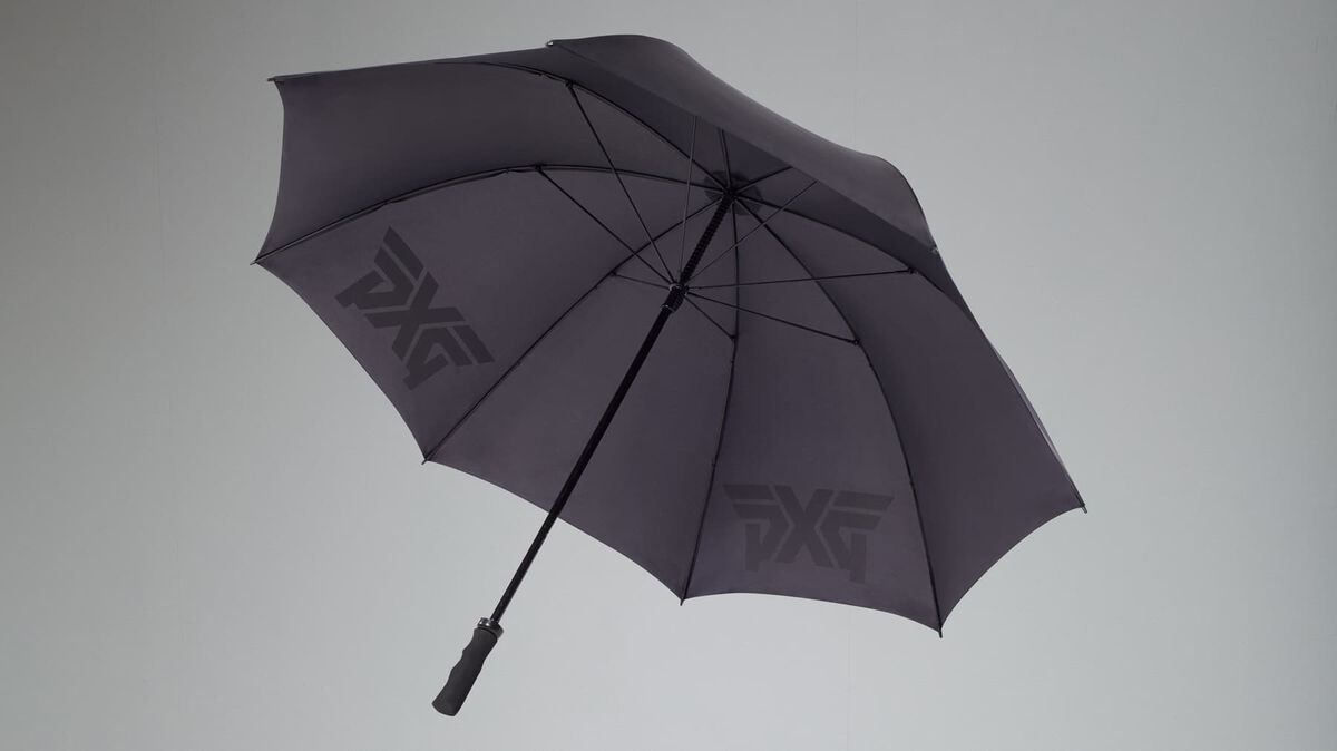 Single Canopy Umbrella Black