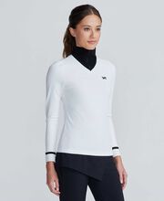 Women's Two-in-One Textured 1/4 Zip 