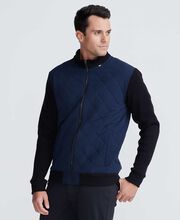 Men's Hybrid Sweater Quilted Jacket 