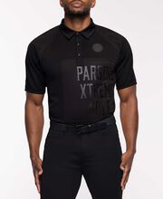 Men's Comfort Fit Crest Polo Black - 2X-Large 