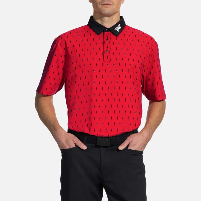 Comfort Fit Cactus Print Polo
