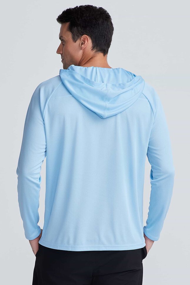 Men's Hybrid Hooded Pullover