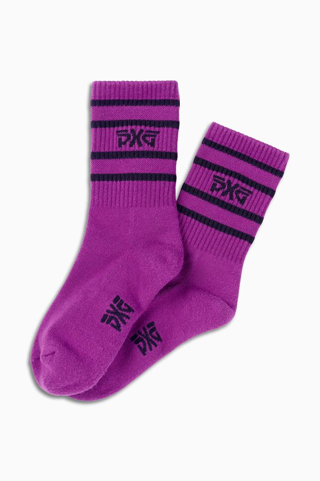 Women's Stripe Crew Socks