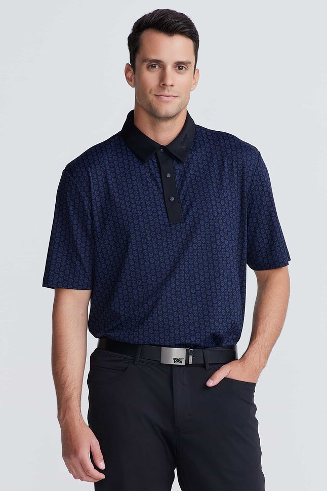 Men's Comfort Fit Archive Skull Print Polo