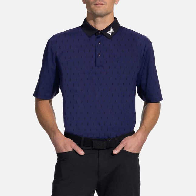 Comfort Fit Cactus Print Polo