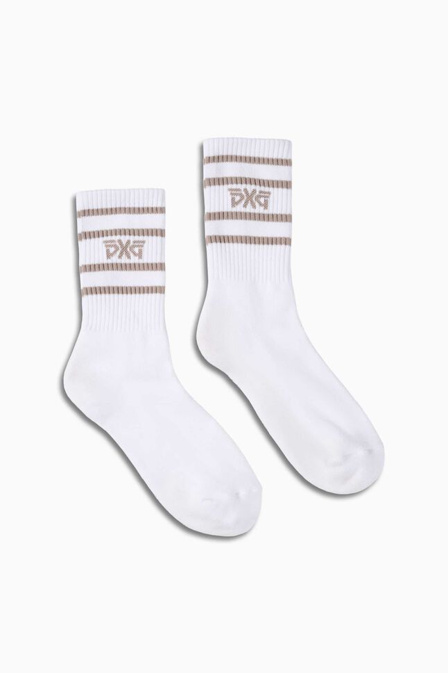 Men's Striped Crew Socks