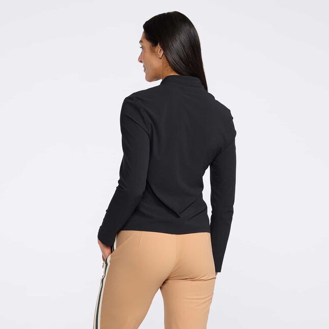 LAVALLIERE LONG SLEEVE TOP