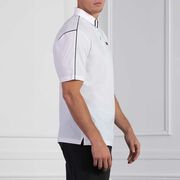 Comfort Fit Fineline Polo White