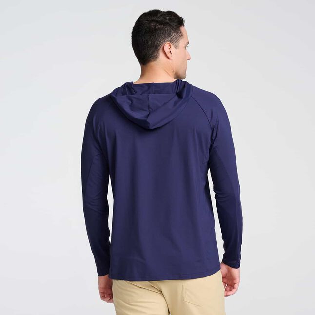 Tour Hooded Raglan Pullover