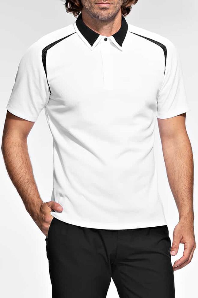 PXG x NJ Athletic Fit Short Sleeve Layered Polo