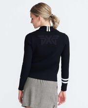 Women's Rolled Collar Cardigan 