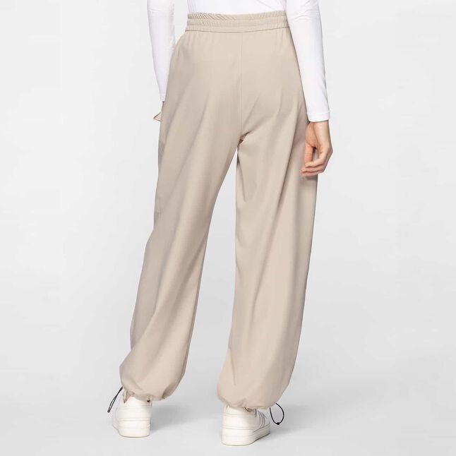 Women's Perforated Logo Wide Leg Trouser