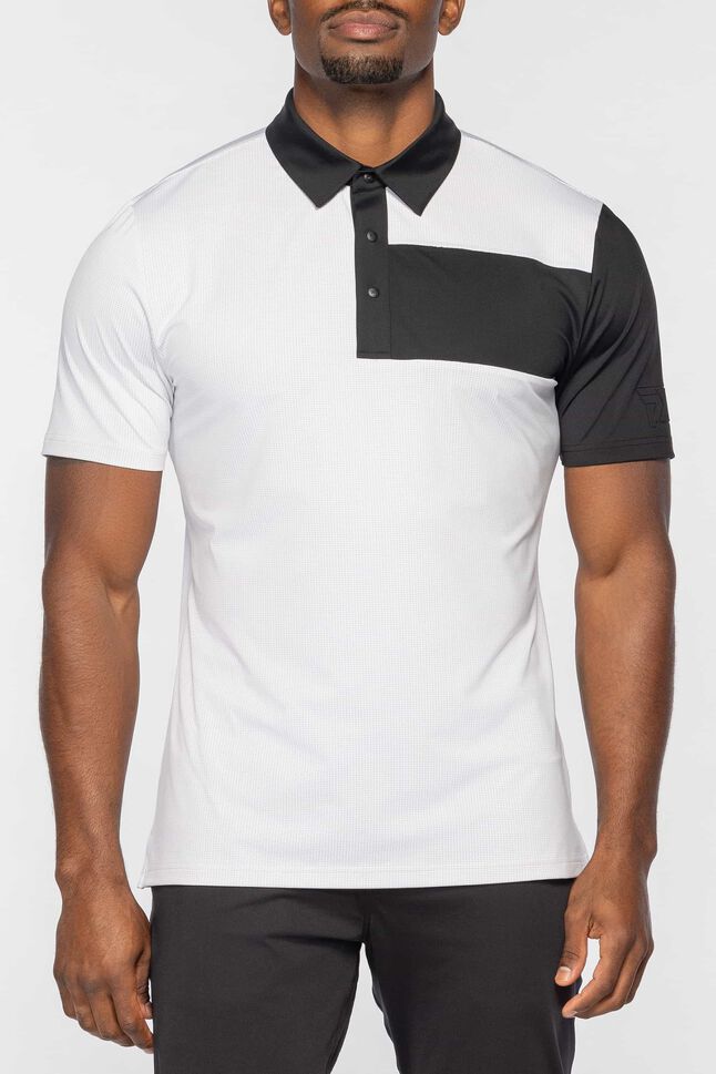 Athletic Fit Chest Block Polo