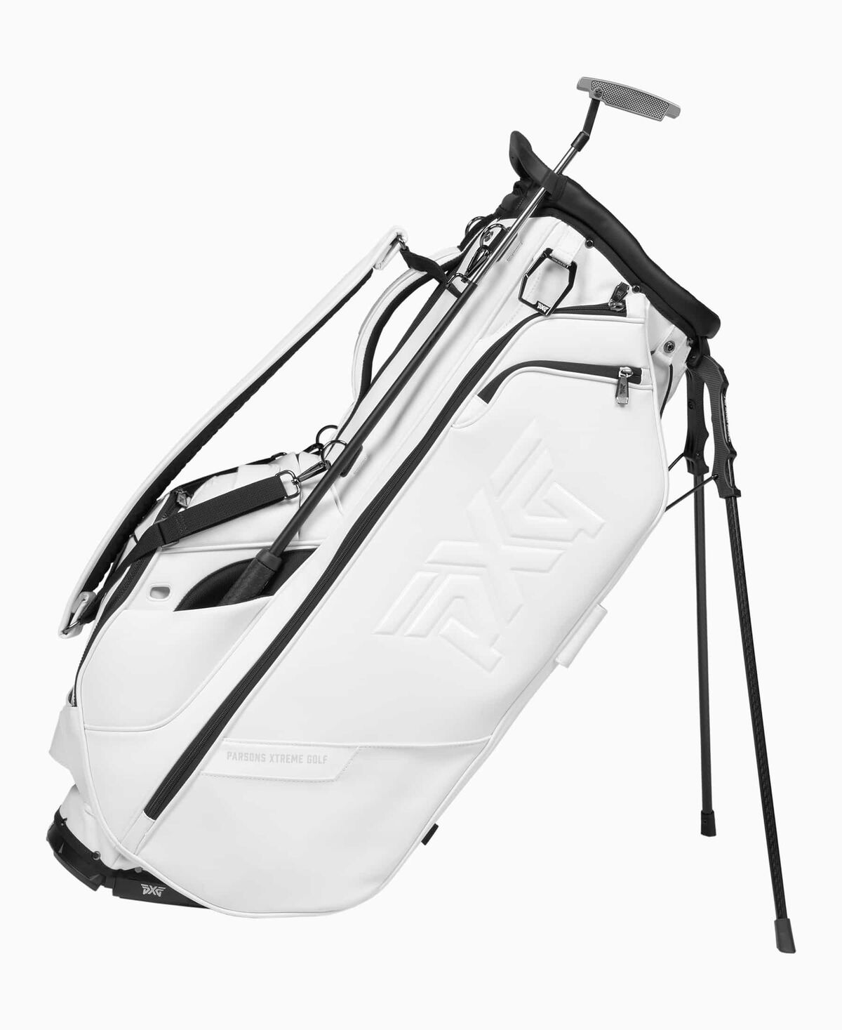 Deluxe Hybrid Stand Bag - White White