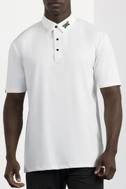 Comfort Fit BP Signature Polo White