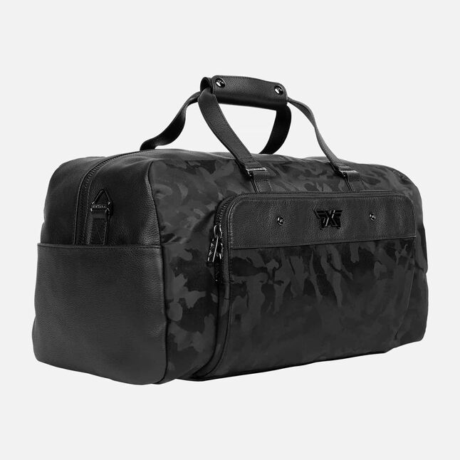 Jacquard Woven Fairway Camo Duffle Bag