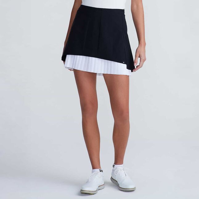 Women's Two-in-One Pleated Skirt