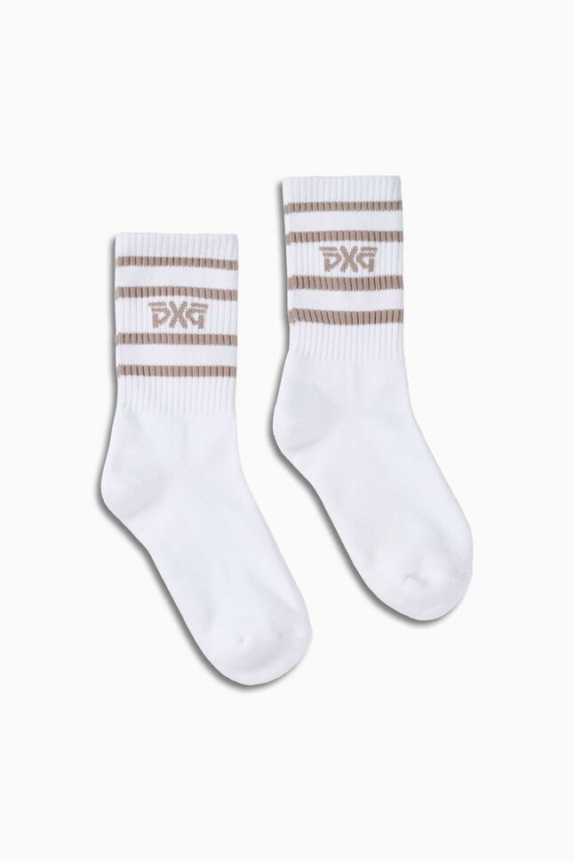 Women's Striped Crew Socks