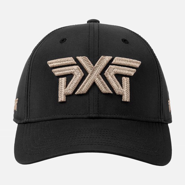 6 Panel Curved Bill Snapback - Black/Taupe - One Size