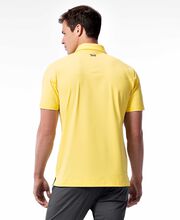Athletic Fit Bonded Chest Stripe Polo 