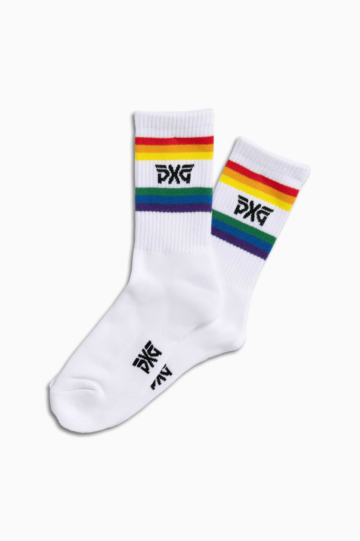 Women's Pride Crew Socks White