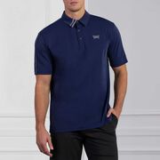 Comfort Fit Fineline Polo Navy