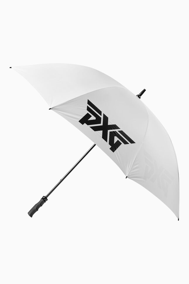 Single Canopy White Umbrella