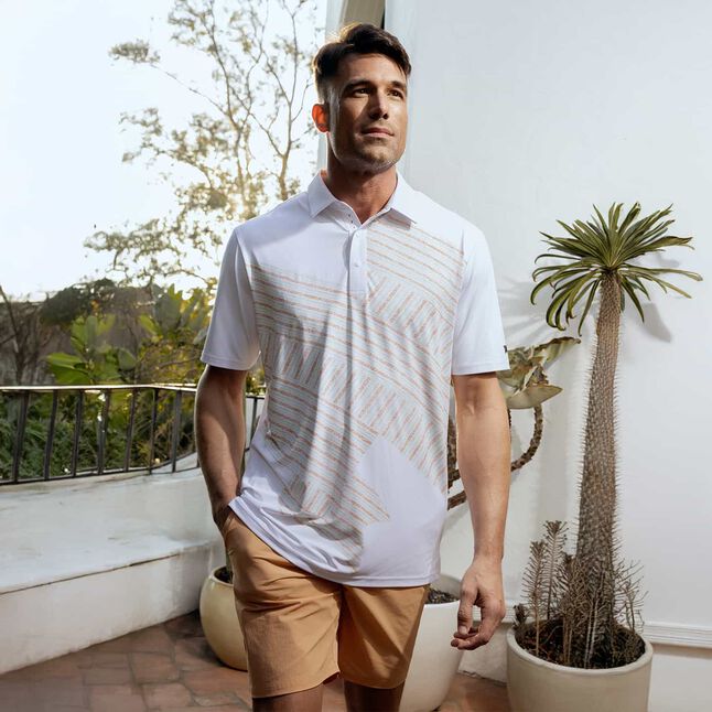 COMFORT FIT VICTORY FLAG POLO