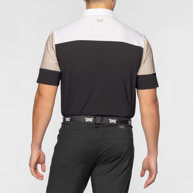 Men's Comfort Fit Tri-Color Polo