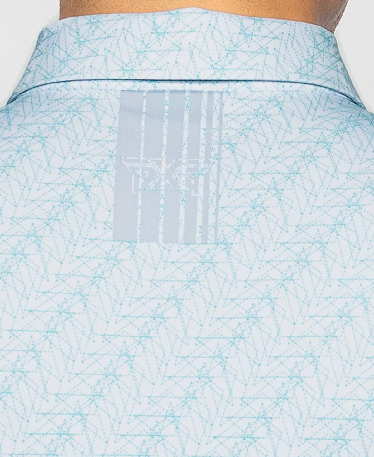 Men's Comfort Fit Galaxy Print Polo 