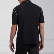 Comfort Fit Fineline Polo Black