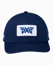 Stretch Patch Snapback Hat - Navy - One Size Navy