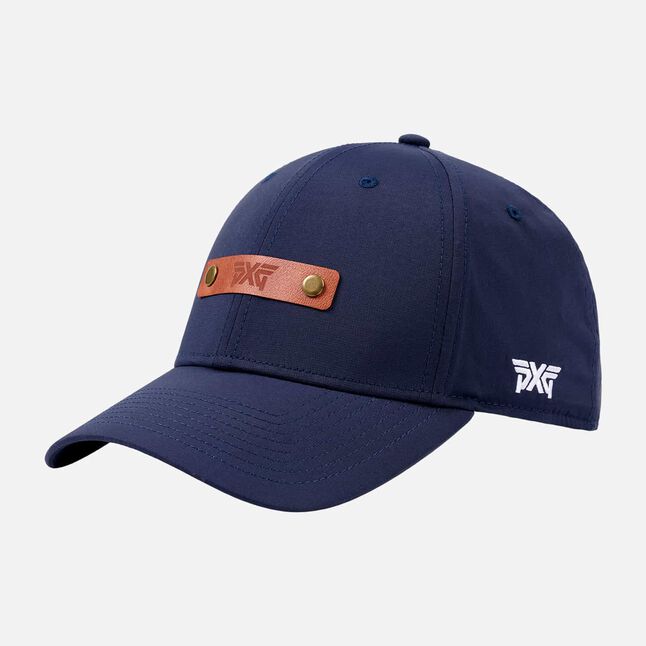 6 Panel Curved Bill Snapback - Peacoat/Rust - One Size