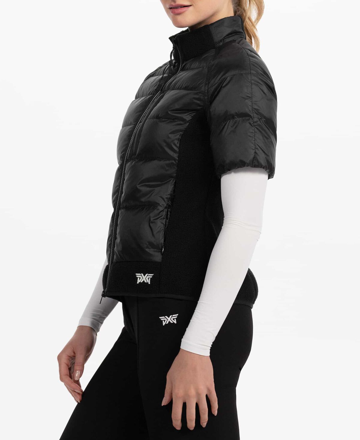 Short Sleeve Puffer Jacket 