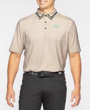 Men's Comfort Fit BP Striped Collar Polo 
