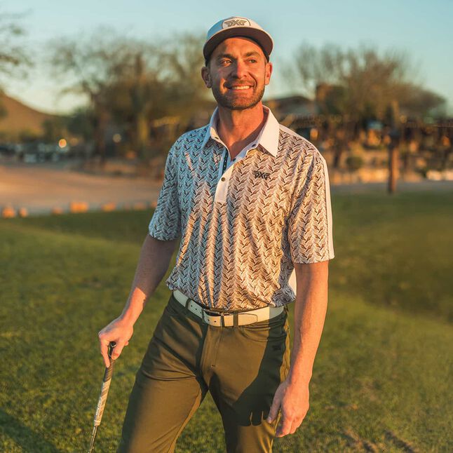 Men's Comfort Fit Saguaro Perforated Polo