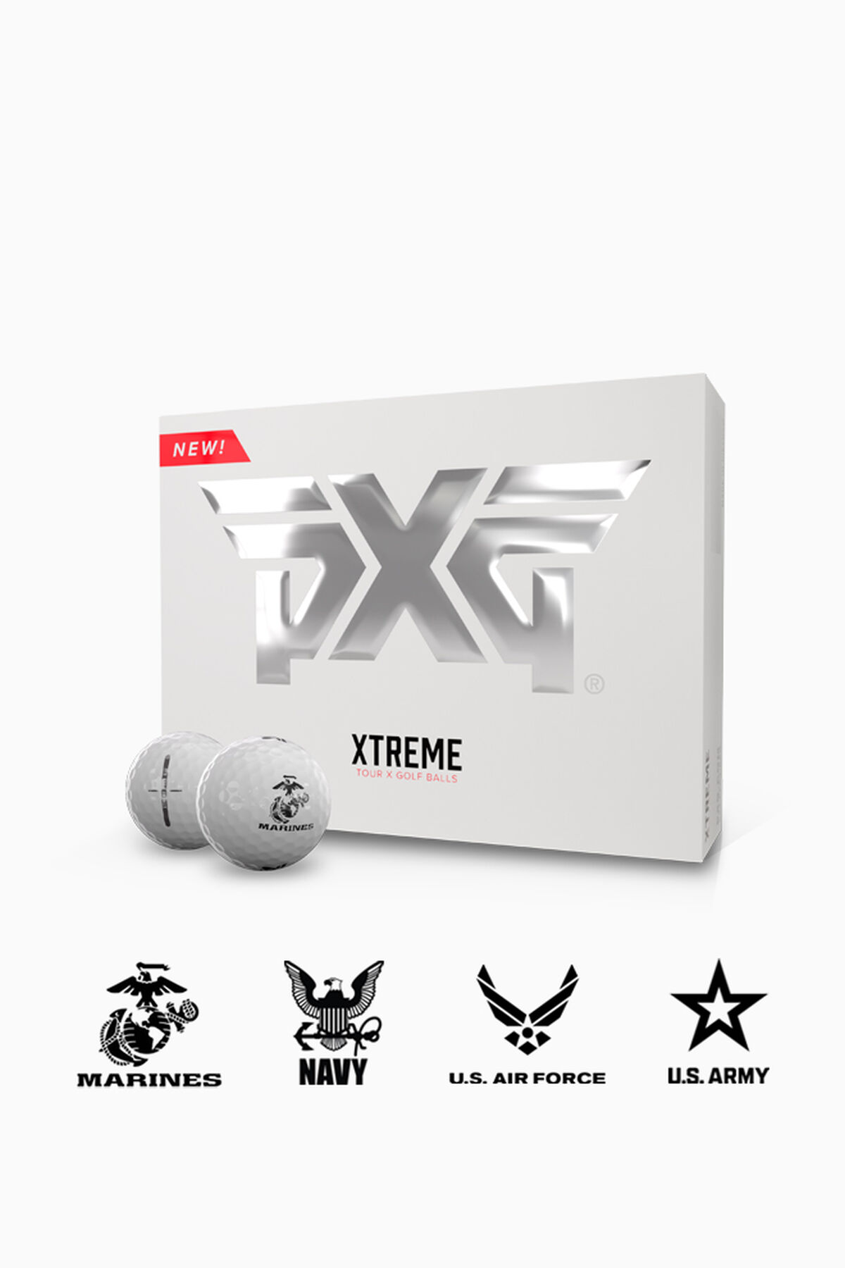 Military Xtreme Tour X Golf Ball - Dozen 