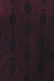 Shadow Jacquard Knit Vest 