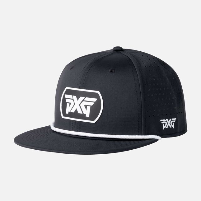 Men's Dog Tag 6-Panel High Crown Snapback Cap