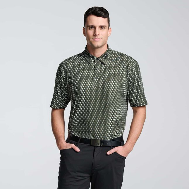 Comfort Fit Tour Pin Flag Polo