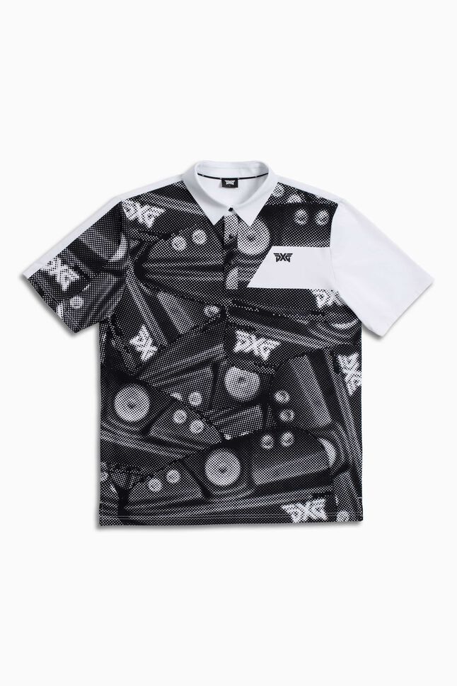 Comfort Fit Iron Print Polo