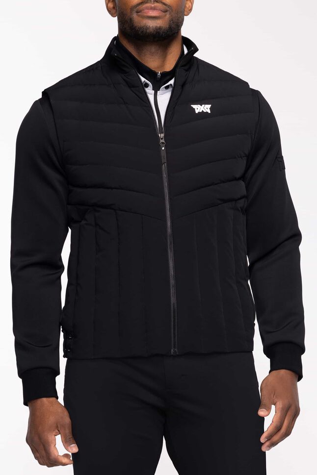 Hybrid Down Jersey Full-Zip Jacket